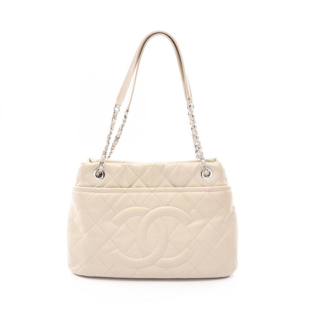 Chanel Matelassé Tote Bag/Handbag, Caviar Leather (Grained Calfskin), Women's...